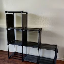 Shelf, Black, Reconfigurable 
