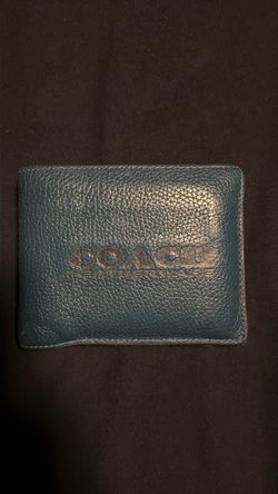 Coach leather wallet