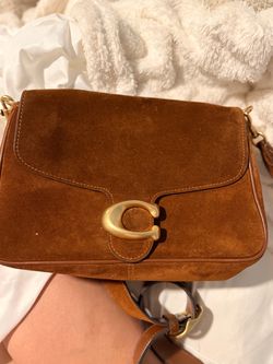 Coach Tabby Suede Crossbody Bag