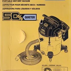 Dewalt Portable Wet And Dry Vacuum 
