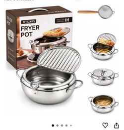 Deep fryer pot