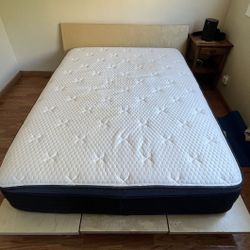 Floyd Queen Bed Frame w/ Headboard – Solid, Modern