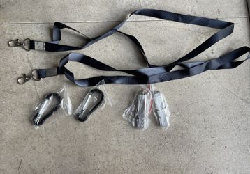 Landyard, Whistle. And Clip Set Of 2 