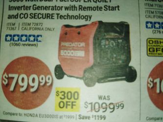Generador 3500 Watts Depredador