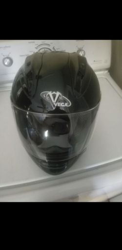 Like new black VEGA helmet