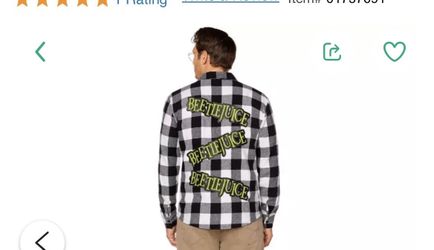 Men’s BeetleJuice Flannel 
