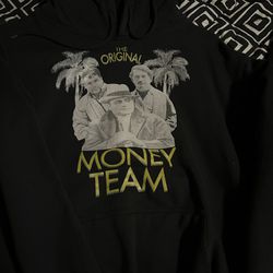 Money Team Black Fleece/ Cotton Hoodie