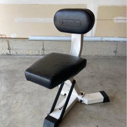 Nautilus Seated Utility Gym Weight Bench