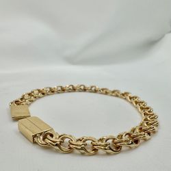 14k solid gold bracelet corte chino