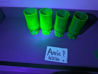 Uranium glass