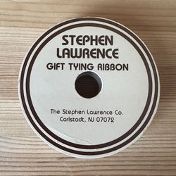 Vintage Stephen Lawrence Gift Tying Ribbon 5/8” x 12’ Germany #278