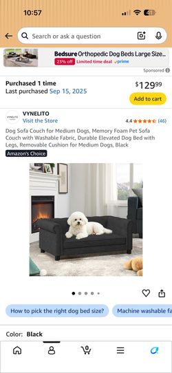 Dog sofa