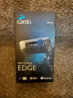 Cardo packtalk Edge Bluetooth motorcycle helmets