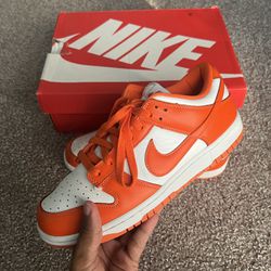 Nike Dunk Low Syracuse Unisex with Receipt