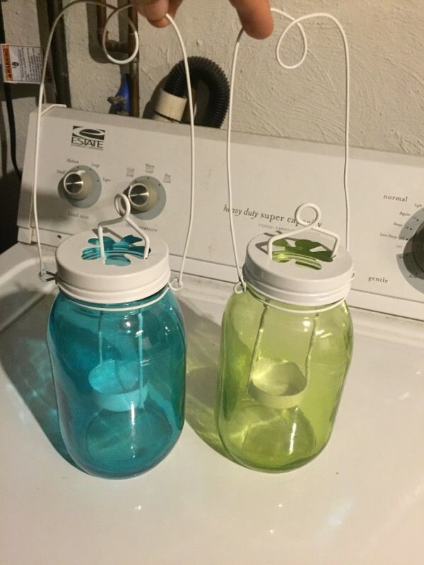 2 Tea light candle holders