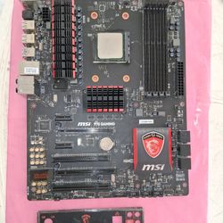 MSI 970 GAMING AMD FX 8350 AND IO SHIELD 
