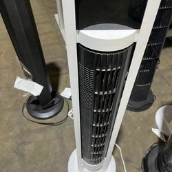 Fan with screen