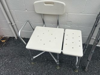 Transfer Bench - Tub Bench / Bariatric Heavy Duty Transfer Bench with Backrest