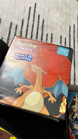 Pokémon Cards and binder
