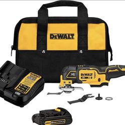 DEWALT 20V MAX* XR Oscillating Tool Kit, 3-Speed (DCS356C1)