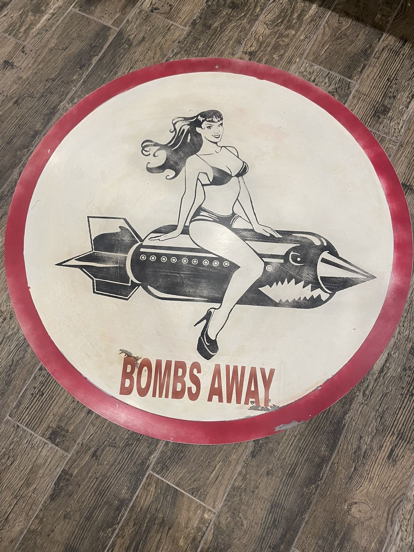 Vintage Metal Sign
