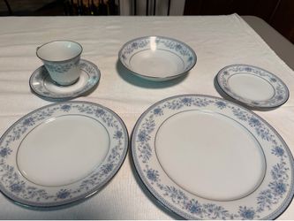 Vintage   Noritake China Pattern: Blue Hill #2482