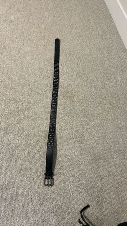 Spiky cross belt size 35 men an women 30
