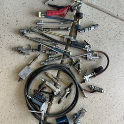 Lot Of Compressor/pneumatic Accessories 