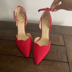 Red High heels