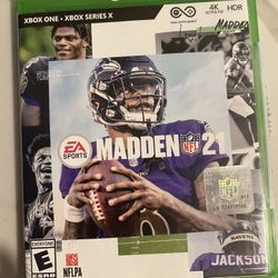 Madden 21 -Xbox One 