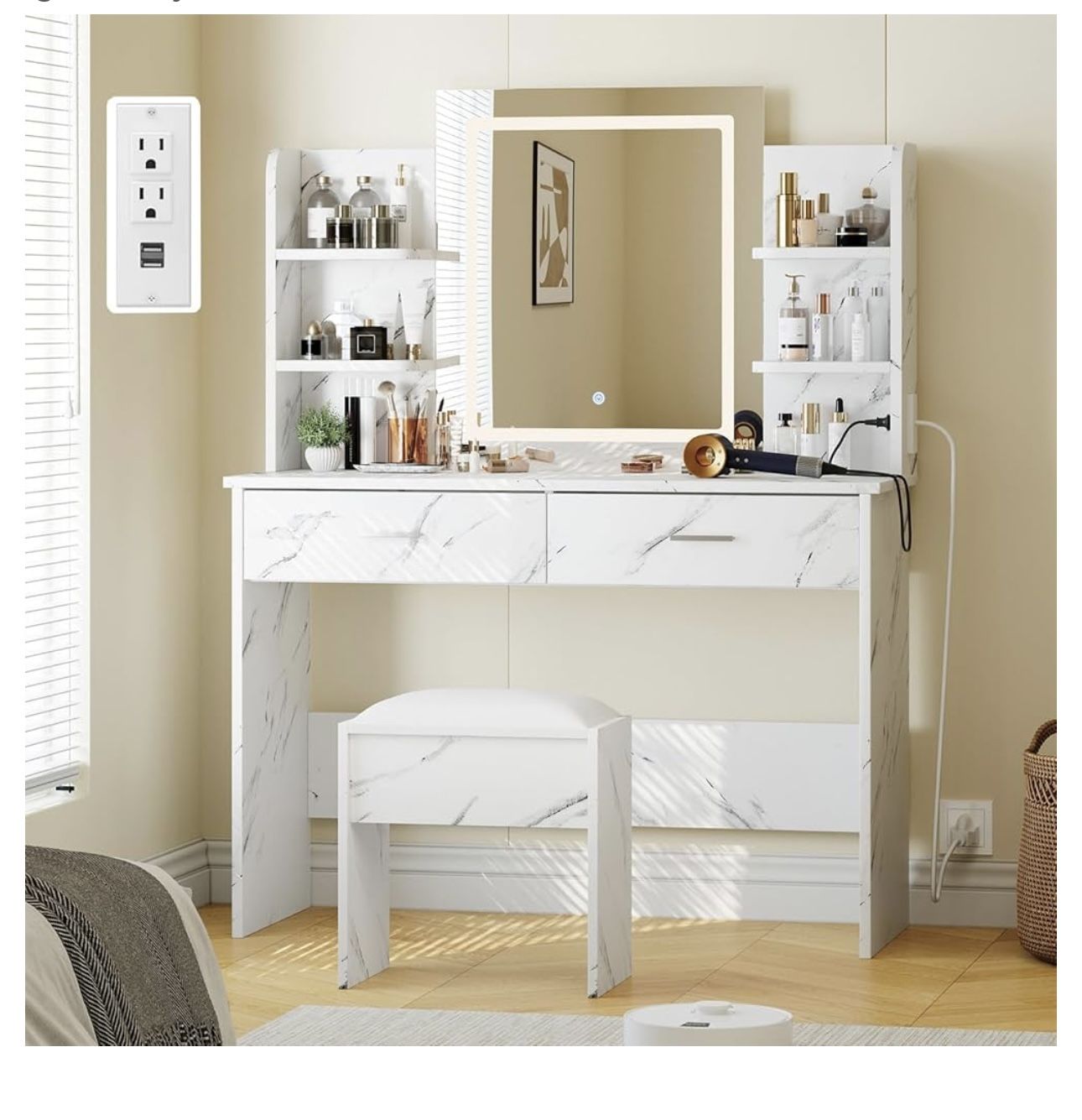 makeup vanity
