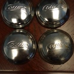 4 Collier Hub Caps Center Covers For Stroller Spoke Wheels