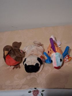 Ty Beanie original Baby 3pc.