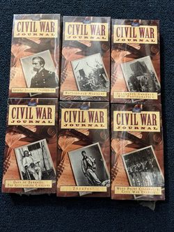 Civil War VHS Tapes 