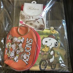 3 pc snoopy set $7