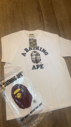 Brand New gray Burberry Camo BAPE Tee