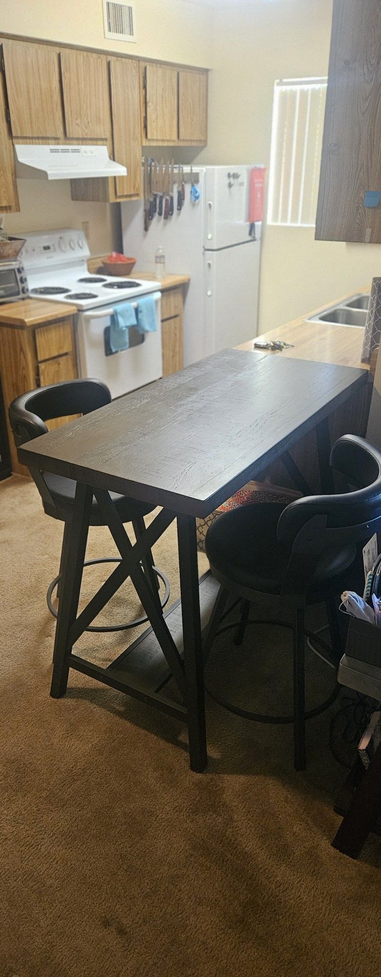 High Table w/ two stools