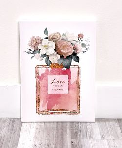 Perfume Fashion Canvas Wall Art🌸 New🌸Please Read Description