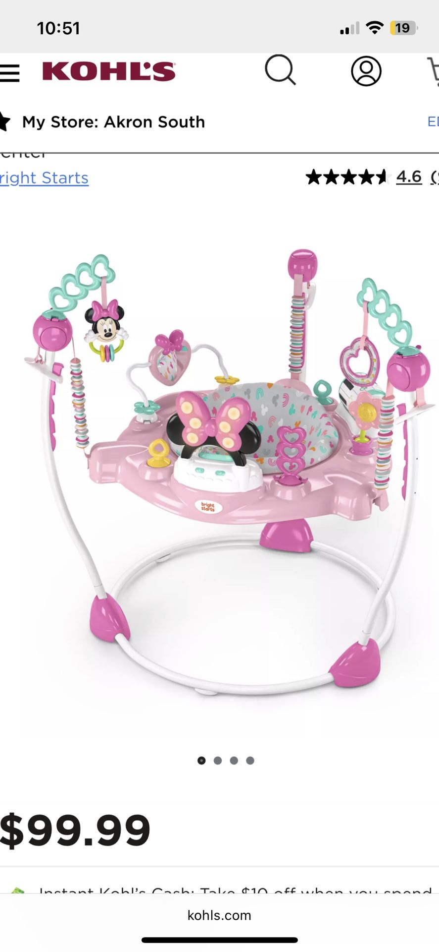 Minnie Mouse Bouncer