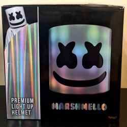 SPIRIT HALLOWEEN LIGHT-UP MARSHMELLO HELMET