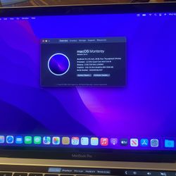 MacBook Pro 2018 13 Inch, Four Thunderbolt 3 Ports