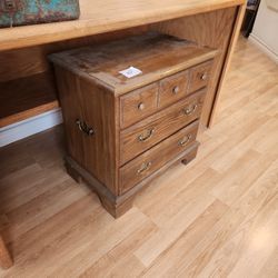 Solid Wood Bedside Table