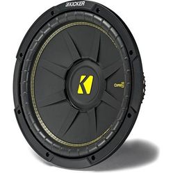 Kicker 44CWCD124

CompC Series 12" subwoofer with dual 4-ohm voice coils


