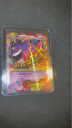 Pokemon Cards M Gengar EX XY Phantom Forces Secret Rare