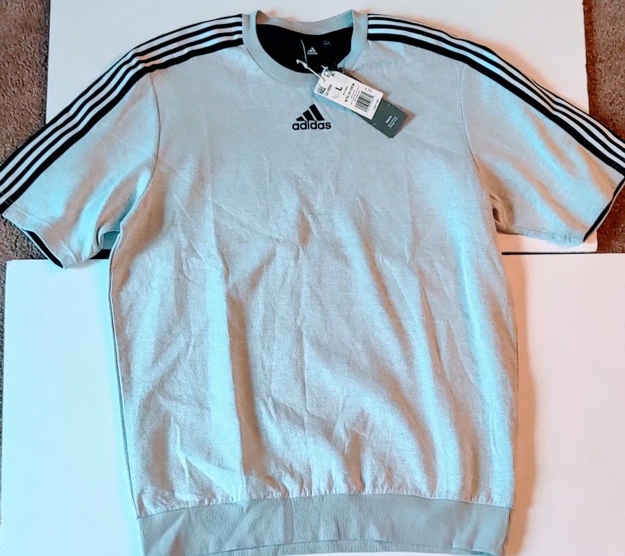 New Adidas Men's Large Shirt