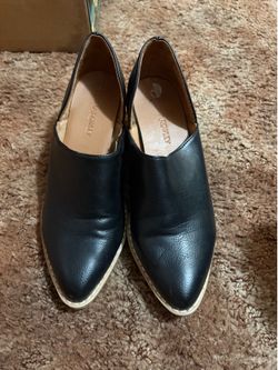 Cynthia Rowley Black Slip Ons
