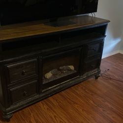 Fire Place Tv Stand