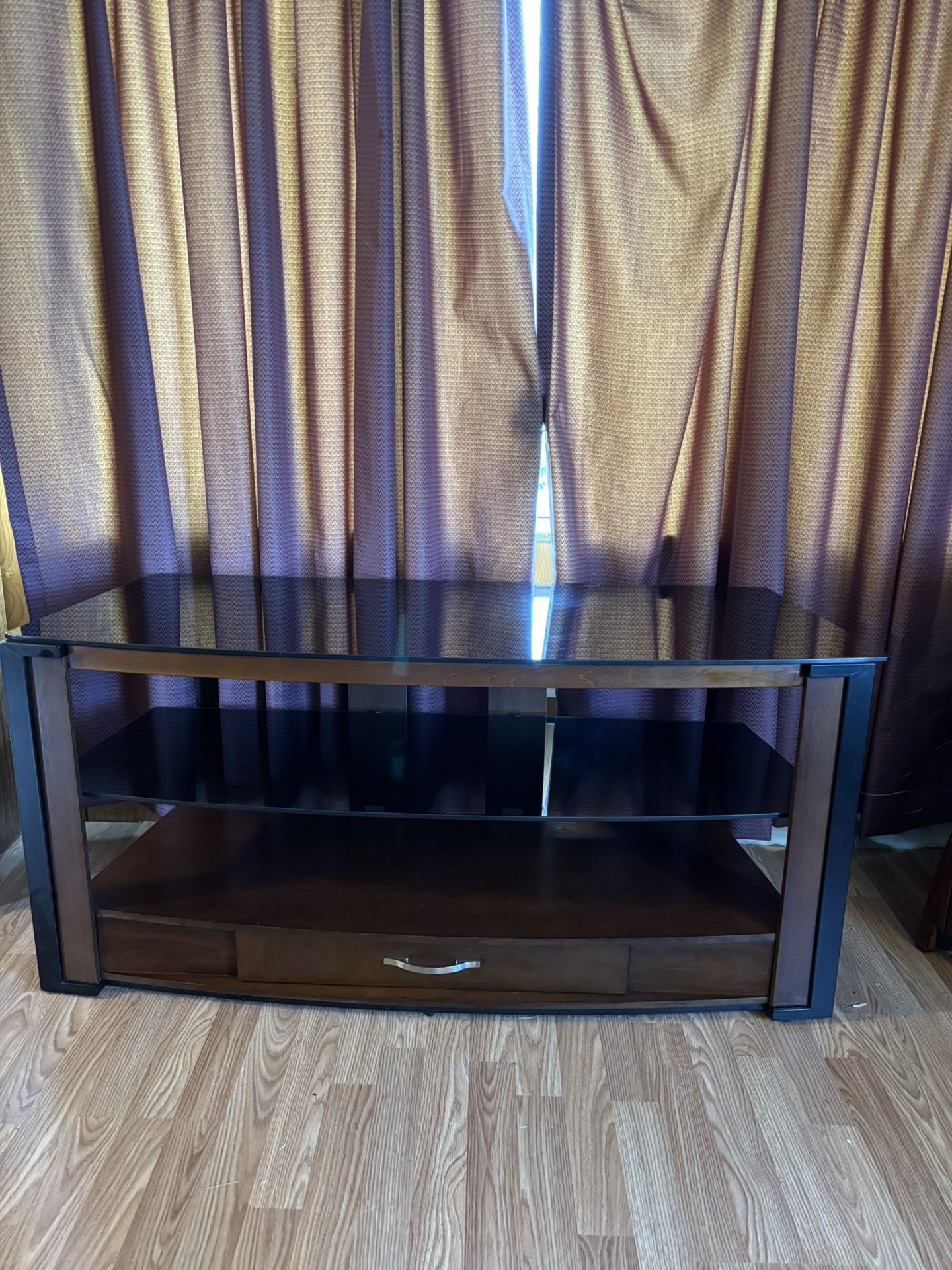 Occasionally Table With Glass Shelves