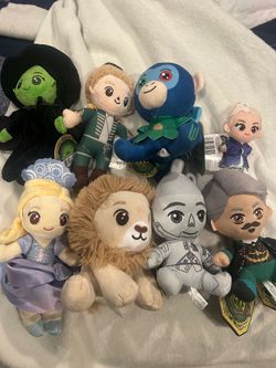 Wicked plush set of 8