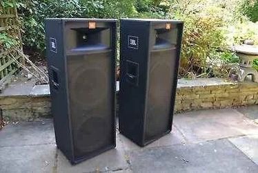 Dual JBL TR 225 Speakers
